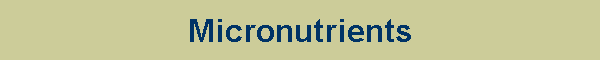 Micronutrients